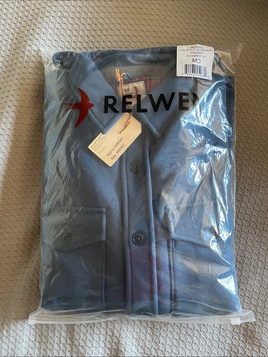 Relwen Other - Relwen Pique fleece workshirt